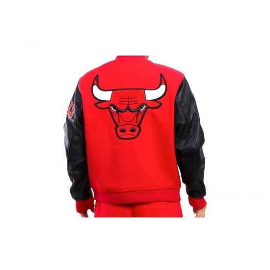 Mens Chicago Bulls Home Town Varsity Men's Jacket Mens Chicago Bulls Home Town Varsity Men's Jacket
