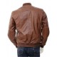 Mens Classic Quilted Panel Real Leather Bomber Jacket Mens Classic Quilted Panel Real Leather Bomber Jacket