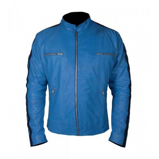 Mens Dirk Gentlys Holistic Detective Agency Samuel Barnett Leather Jacket Mens Dirk Gentlys Holistic Detective Agency Samuel Barnett Leather Jacket