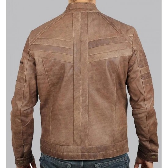 Mens Douglas Brown Leather Jacket Mens Douglas Brown Leather Jacket