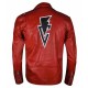 Mens Finn Balor WWE Superstar Balor Club Red Leather Jacket Mens Finn Balor WWE Superstar Balor Club Red Leather Jacket