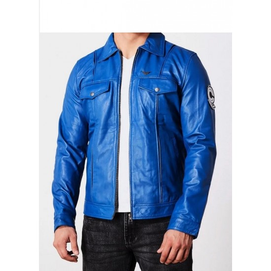 Mens Future Trunks Dragon Ball Leather Jacket Mens Future Trunks Dragon Ball Leather Jacket