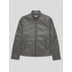 Mens Grey Leather Jacket Mens Grey Leather Jacket