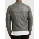 Mens Grey Leather Jacket Mens Grey Leather Jacket