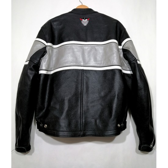 Mens Helstons motorcycle Biker Leather Jacket Mens Helstons motorcycle Biker Leather Jacket