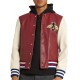 Mens J Hope Blind for Love Leather Bomber Jacket Mens J Hope Blind for Love Leather Bomber Jacket
