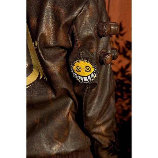 Mens Junkrat Steampunk Leather Jacket Mens Junkrat Steampunk Leather Jacket