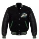 Mens Letterman Utah Jazz Black Varsity Jacket Mens Letterman Utah Jazz Black Varsity Jacket