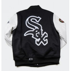 Mens MLB Chicago White Sox Gradient Logo Jacket