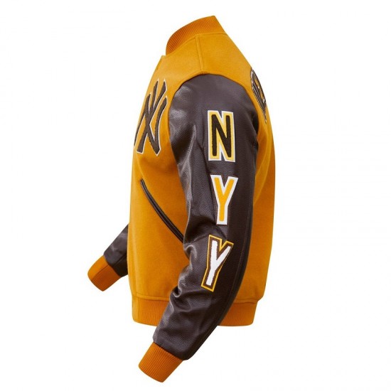 Mens MLB New York Yankees Letterman Varsity Jacket Mens MLB New York Yankees Letterman Varsity Jacket