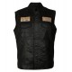 Mens Michael Irby MAYANS Biker Black Leather Vest Mens Michael Irby MAYANS Biker Black Leather Vest