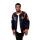 Mens Morgan State University Biker Varsity Jacket Mens Morgan State University Biker Varsity Jacket
