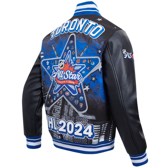Mens NHL All Stars 2024 Rib Varsity Jacket