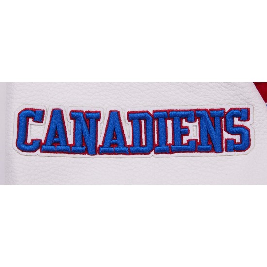 Mens NHL Montreal Canadiens Red Classic Varsity Jacket Mens NHL Montreal Canadiens Red Classic Varsity Jacket