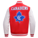 Mens NHL Montreal Canadiens Red Classic Varsity Jacket Mens NHL Montreal Canadiens Red Classic Varsity Jacket