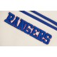 Mens NHL New York Rangers Off white Varsity Jacket Mens NHL New York Rangers Off white Varsity Jacket