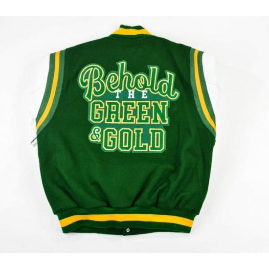 Mens Norfolk State University Unisex Varsity Jacket Mens Norfolk State University Unisex Varsity Jacket