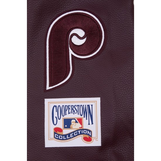 Mens Philadelphia Phillies Retro Classic Varsity Jacket Mens Philadelphia Phillies Retro Classic Varsity Jacket