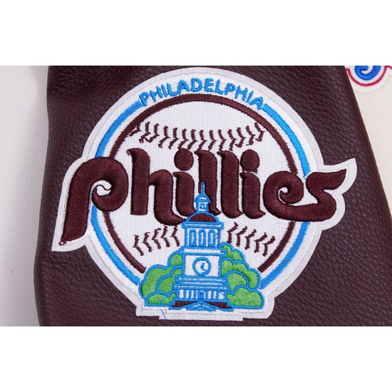 Mens Philadelphia Phillies Retro Classic Varsity Jacket Mens Philadelphia Phillies Retro Classic Varsity Jacket