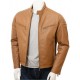 Mens Quilt Elegant Classic Real Leather Biker Jacket Mens Quilt Elegant Classic Real Leather Biker Jacket