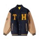 Mens Reversible Blue Varsity Jacket Mens Reversible Blue Varsity Jacket