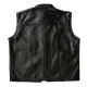 Mens Riding Motorbike Gilet Biker Leather Vest