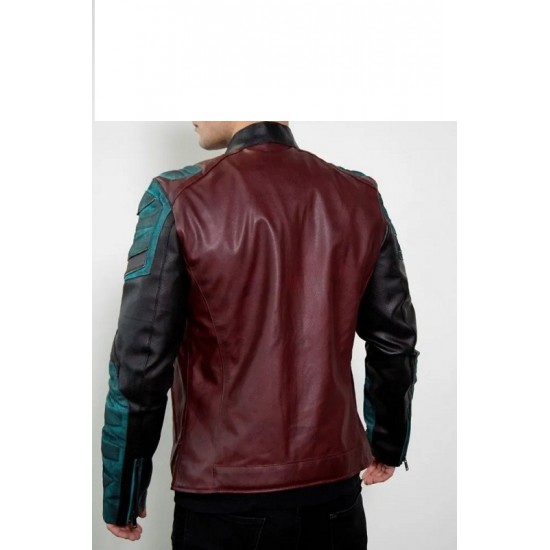Mens Robin The Titans Leather Halloween Costume Jacket Mens Robin The Titans Leather Halloween Costume Jacket