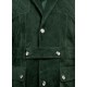 Mens Safari Hickory Green Suede Leather Jacket Mens Safari Hickory Green Suede Leather Jacket