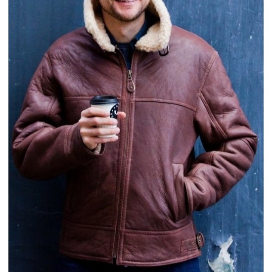 Mens Sheepskin Aviator Flying Jacket Mens Sheepskin Aviator Flying Jacket