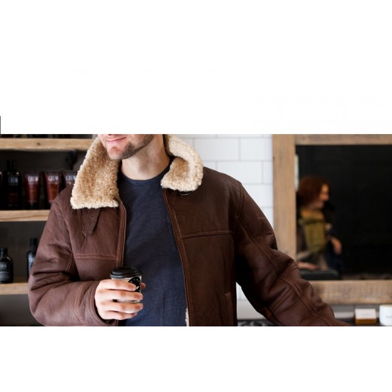 Mens Sheepskin Aviator Flying Jacket Mens Sheepskin Aviator Flying Jacket