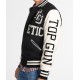 Mens Top Gun Ahletic Division Varsity Jacket Mens Top Gun Ahletic Division Varsity Jacket