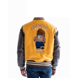 Mens Top Gun Fear The Goat Varsity Jacket