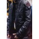 Mens Transformers Autobot Shield Black Armor Leather Jacket Mens Transformers Autobot Shield Black Armor Leather Jacket