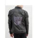 Mens Transformers Black Armor Leather Costume Jacket Mens Transformers Black Armor Leather Costume Jacket