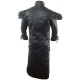 Men’s Black Genuine Leather Steampunk Gothic Duster Long Coat Men’s Black Genuine Leather Steampunk Gothic Duster Long Coat