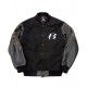 Men’s Black Ruff Ryders Letterman Jacket Men’s Black Ruff Ryders Letterman Jacket
