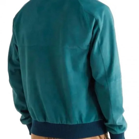 Men’s Bomber Rain System Piana Suede Jacket Men’s Bomber Rain System Piana Suede Jacket