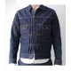 Men’s Buttoned Japanese Blue Jean Jacket Men’s Buttoned Japanese Blue Jean Jacket