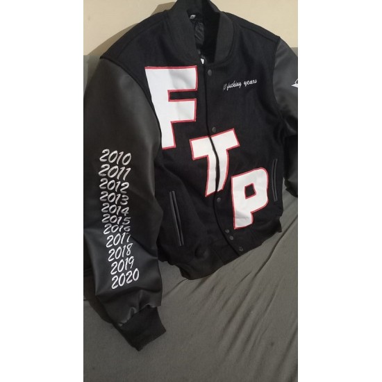 Men’s FTP 10 Year Varsity Jacket Men’s FTP 10 Year Varsity Jacket