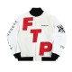 Men’s FTP 10 Year White Varsity Jacket Men’s FTP 10 Year White Varsity Jacket