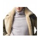 Men’s Hardy A21 Flight Aviator Brown Shearling Leather Jacket Men’s Hardy A21 Flight Aviator Brown Shearling Leather Jacket
