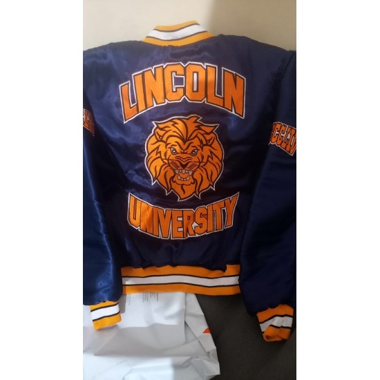 Men’s Lincoln University Biker Jacket Men’s Lincoln University Biker Jacket