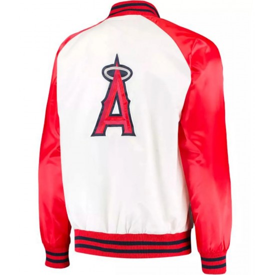 Men’s Los Angeles Angels Letterman Satin Jacket Men’s Los Angeles Angels Letterman Satin Jacket