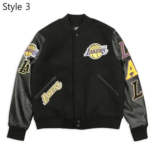 Men’s Los Angeles Standard Lakers Letterman Jacket