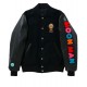 Men’s Moon Man X Kid Cudi Letterman Jacket Men’s Moon Man X Kid Cudi Letterman Jacket