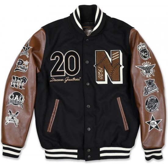 Men’s Negro League Baseball Varsity Jacket Men’s Negro League Baseball Varsity Jacket