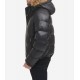 Men’s Quilted Arctic Cloth Bomber Jacket with Removable Hood Men’s Quilted Arctic Cloth Bomber Jacket with Removable Hood