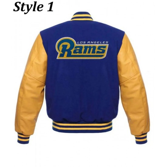 Men’s Rams LA Varsity Jacket