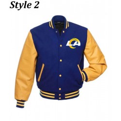Men’s Rams LA Varsity Jacket 
