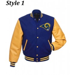 Men’s Rams LA Varsity Jacket 